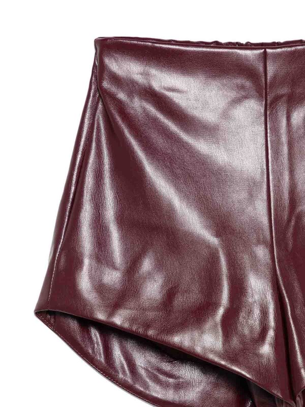 The Best Shops LULU BY MISS GRANT: Shorts - Shorts - Rojo Oscuro