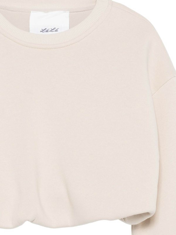 The Best Shops LULU BY MISS GRANT: Sweatshirts & Sweaters - Crop sweatshirt