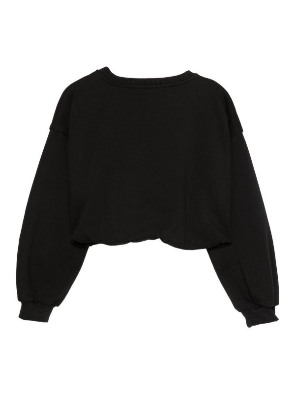 LULU BY MISS GRANT: Felpe e maglie online - Felpa Crop Basic