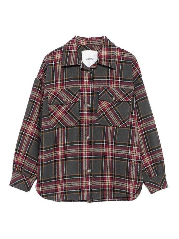 LULU BY MISS GRANT: shirts - Checked Shirt