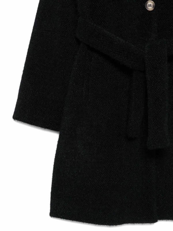 The Best Shops LULU BY MISS GRANT: ニーレングスコート - 膝丈コート - 黒