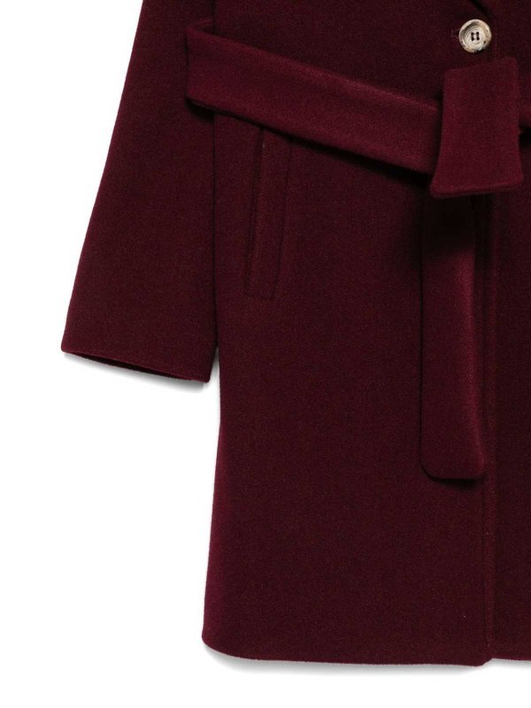 The Best Shops LULU BY MISS GRANT: knee length coats - Coat With Belt