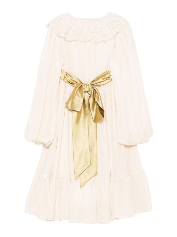 LA STUPENDERIA: Knielange und Midi Röcke online - Midirock - Beige