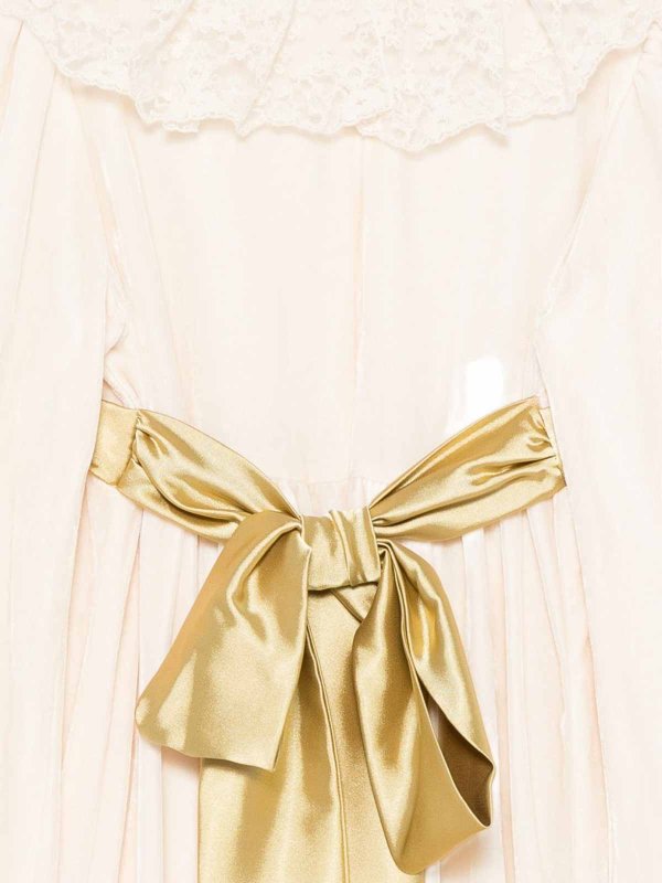 The Best Shops LA STUPENDERIA: Knielange und Midi Röcke - Midirock - Beige