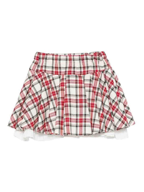 LA STUPENDERIA: ニーレングススカート＆ミディ丈 online - 膝丈/ミディスカート - 白