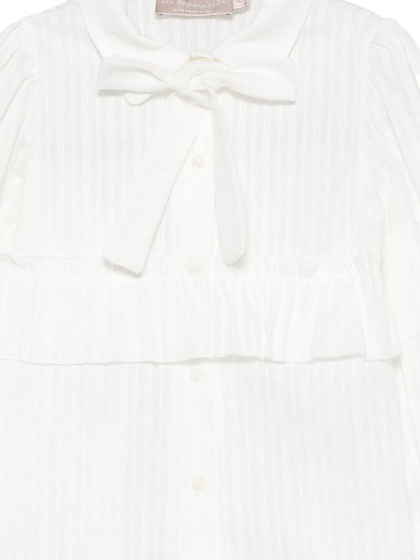 The Best Shops LA STUPENDERIA: Camisas - Camisa - Blanco