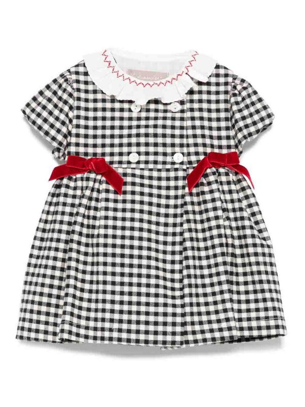 LA STUPENDERIA: knee length dresses - Dress With Bows