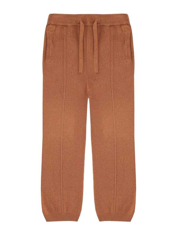 LANEUS: Casual Hosen - Casual Hose - Beige