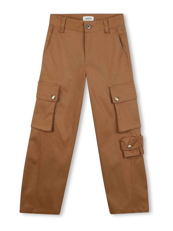 LANVIN: Casual Hosen - Casual Hose - Braun