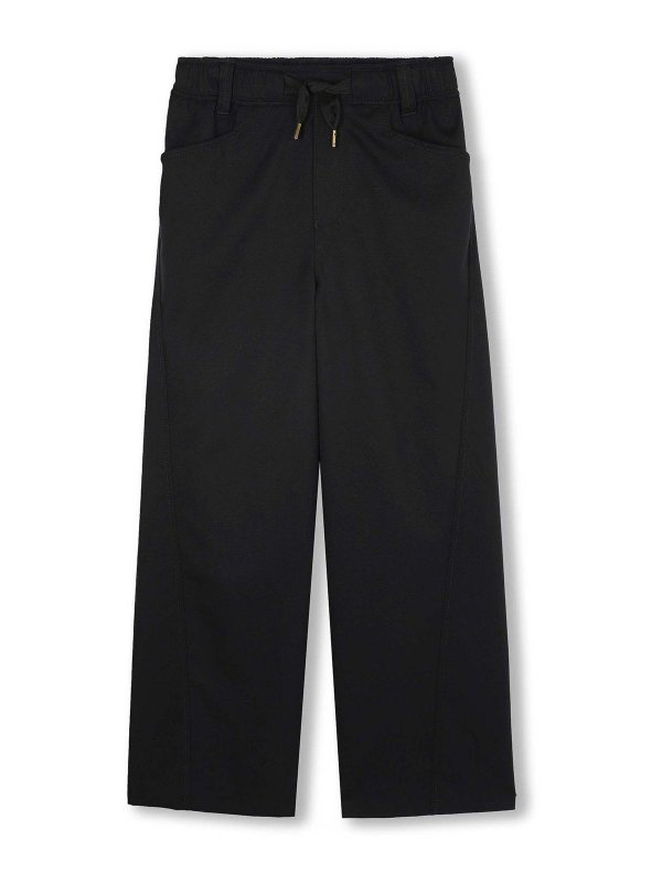 LANVIN: Pantalons casual - Pantalons Décontractés - Noir