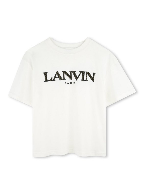 LANVIN: t-shirts - T-Shirt With Logo