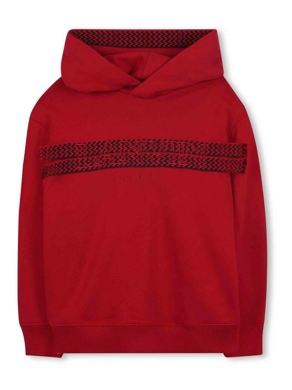LANVIN: Sweatshirts & Sweaters - Hooded Sweatshirt