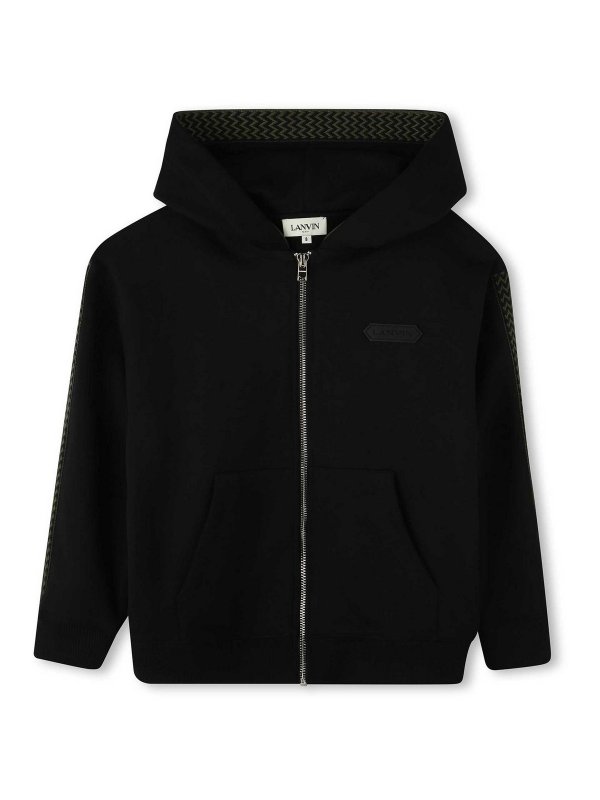 LANVIN: Sudaderas y suéteres - Sudadera - Negro