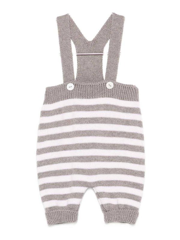 LITTLE BEAR: jumpsuits - Striped onesie