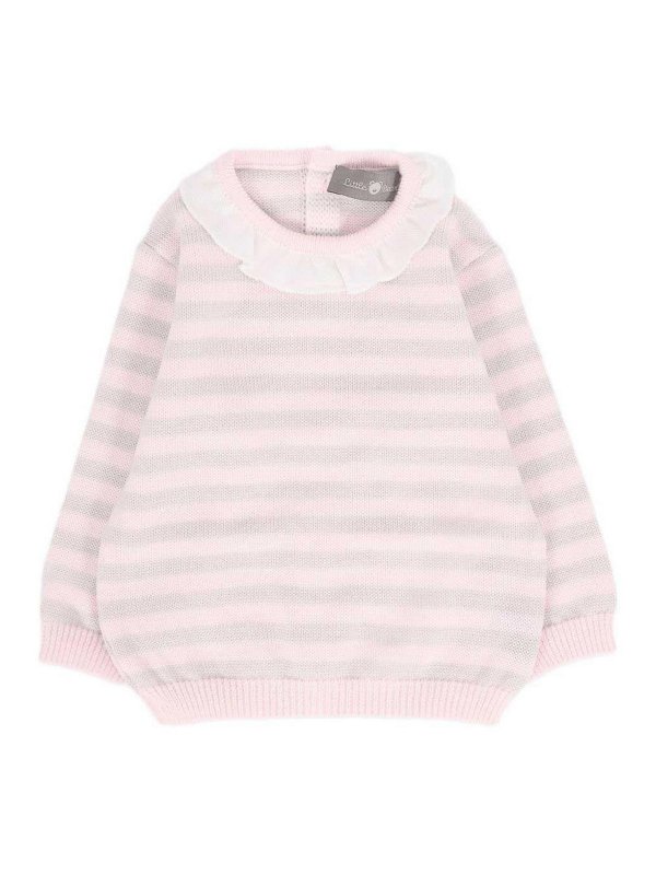 LITTLE BEAR: crew necks - Striped Sweater