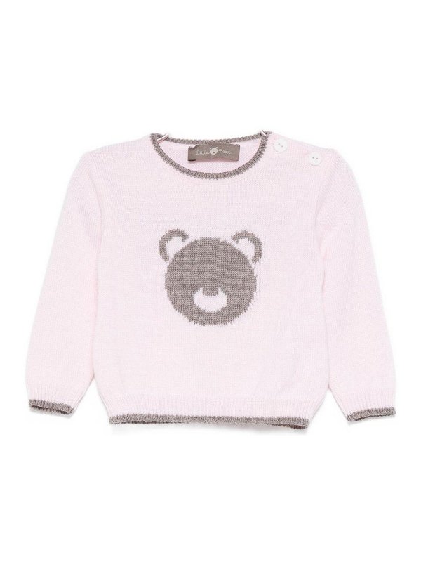 LITTLE BEAR: crew necks - Sweater With Teddy Bear