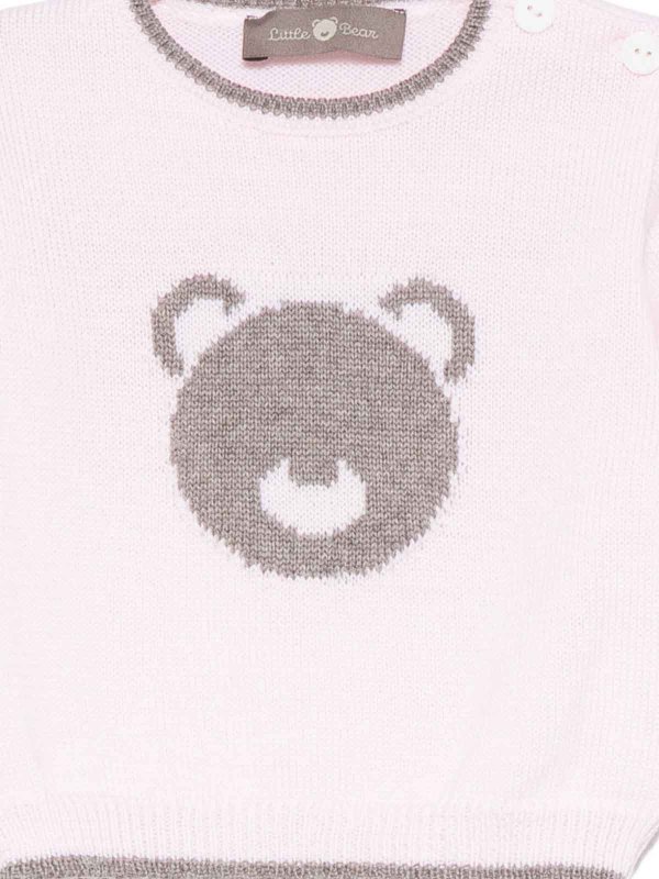 The Best Shops LITTLE BEAR: crew necks - Sweater With Teddy Bear