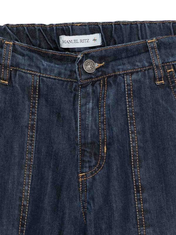 The Best Shops MANUEL RITZ : Jeans Rectos - Vaqueros Rectos - Azul