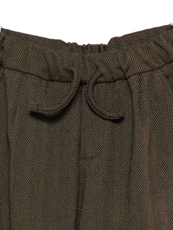 The Best Shops MANUEL RITZ : カジュアルトラウザー - カジュアルパンツ - ブラウン