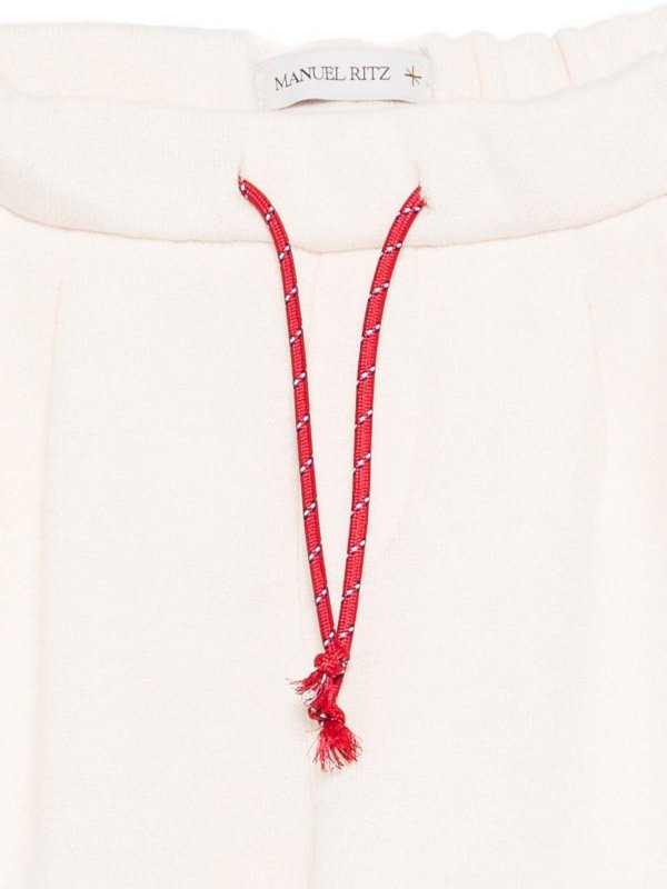 The Best Shops MANUEL RITZ : カジュアルトラウザー - カジュアルパンツ - クリーム