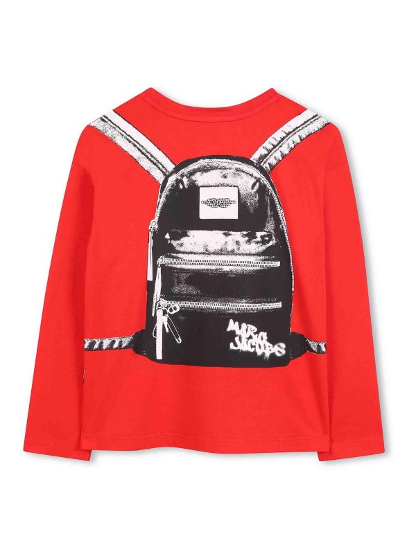 MARC JACOBS: T-shirts online - T-Shirt - Rouge