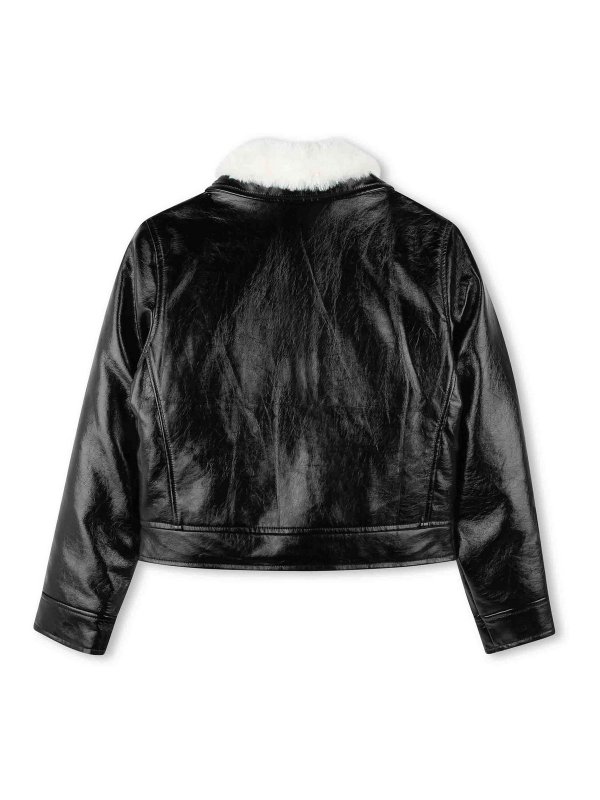 MARC JACOBS: Chaquetas de cuero online - Chaqueta De Cuero - Negro