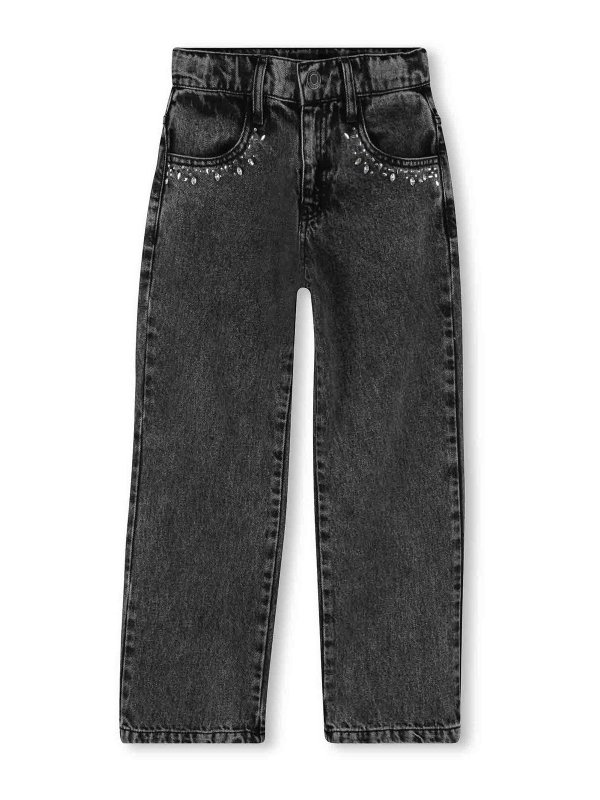 MARC JACOBS: Jeans Rectos - Vaqueros Rectos - Negro