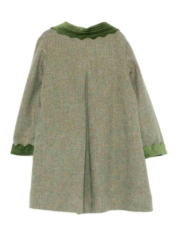 MARIELLA FERRARI: knee length coats online - Double-breasted coat