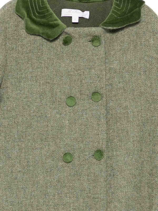 The Best Shops MARIELLA FERRARI: knee length coats - Double-breasted coat