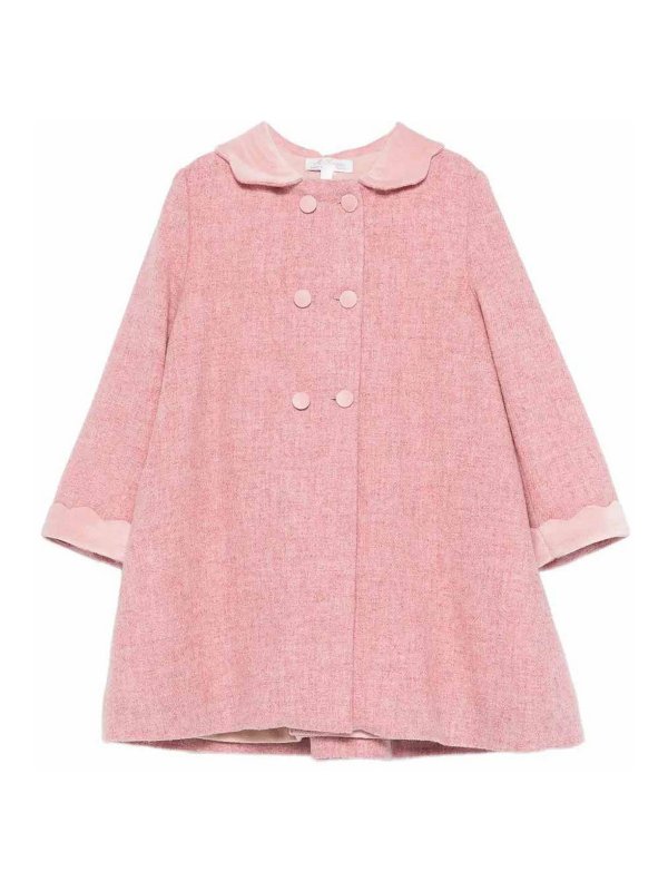 MARIELLA FERRARI: Knielange Mäntel - Knielanger Mantel - Nude