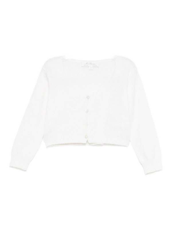 MARIELLA FERRARI: Cárdigans - Cárdigan - Blanco