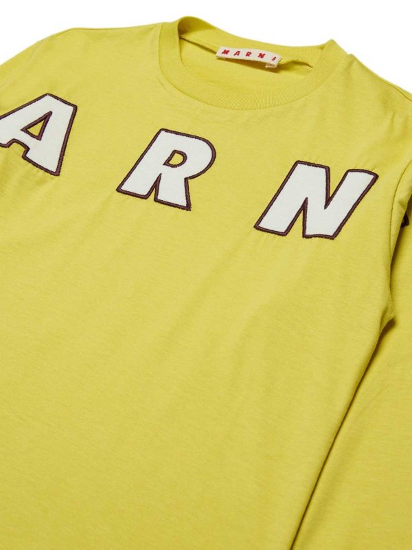 The Best Shops Marni: T-shirts - T-Shirt - Gelb