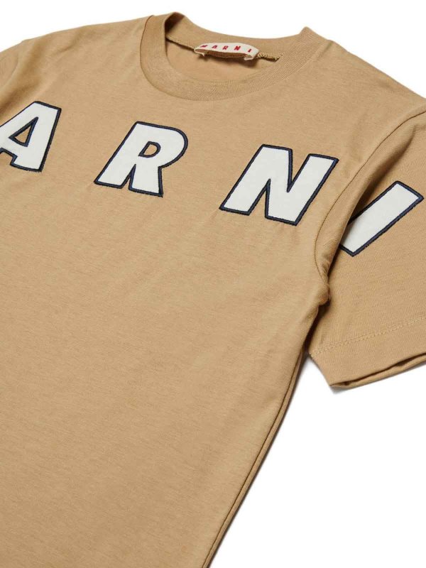 The Best Shops Marni: t-shirt - T-Shirt Con Logo