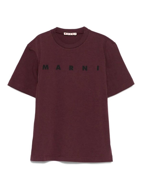 Marni: t-shirts - T-Shirt With Logo