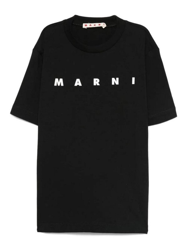 Marni: Tシャツ - Tシャツ - 黒
