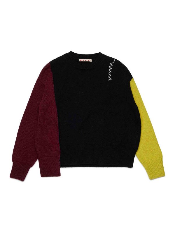 Marni: crew necks - Pullover with logo