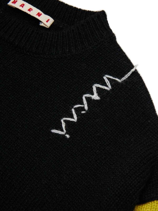 The Best Shops Marni: crew necks - Pullover with logo