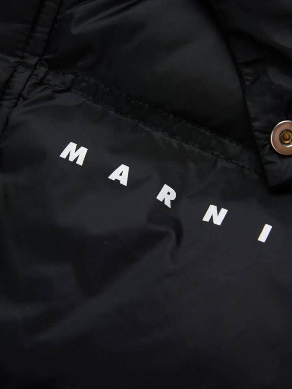 The Best Shops Marni: ダウン・ハイテクジャケット - ダウンジャケット - 黒