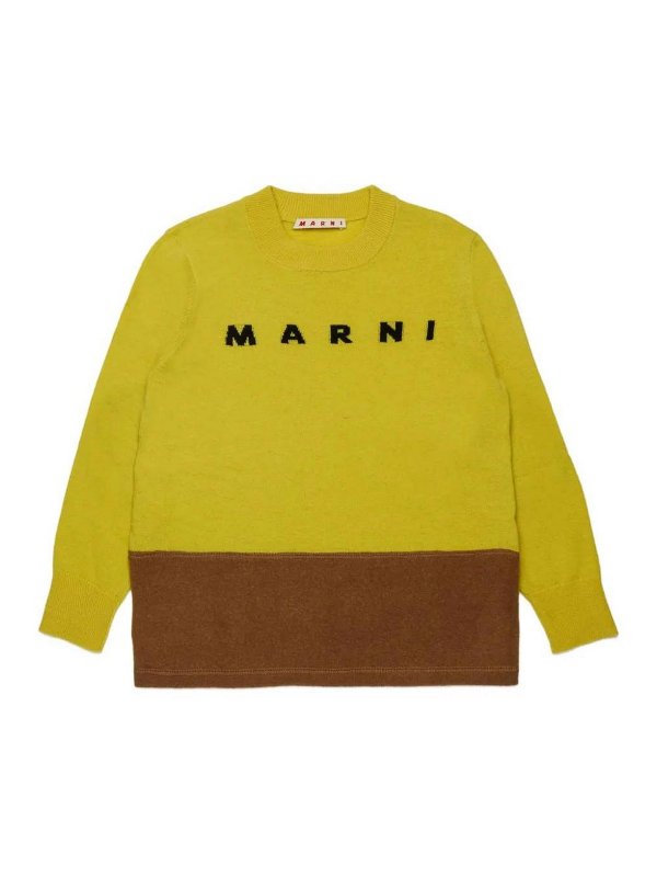 Marni: crew necks - Pullover with logo