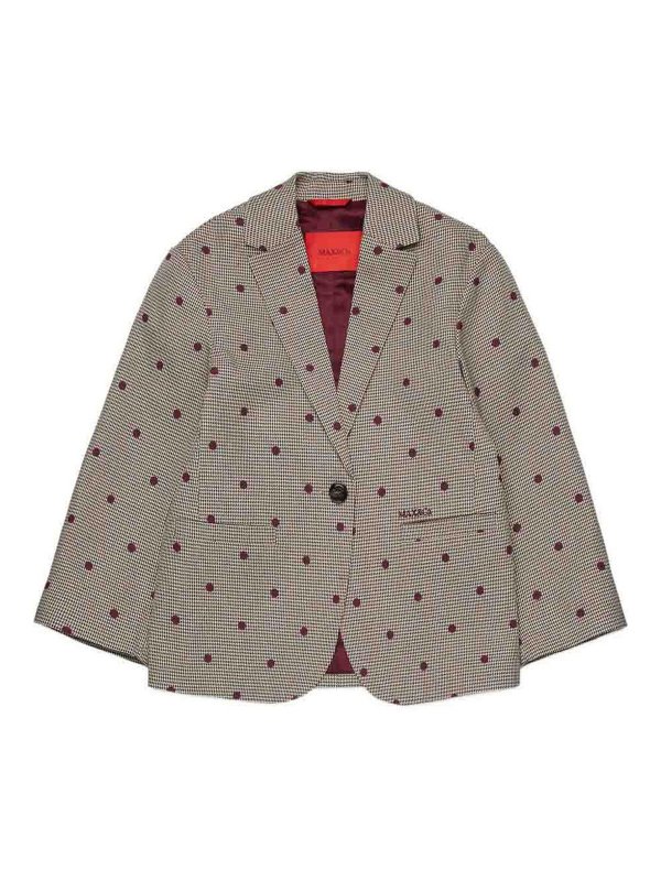 MAX&CO.: Blazer - Blazer - Dunkelrot