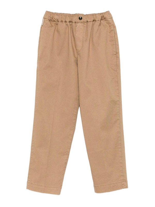 MICHAEL COAL: casual trousers - Trousers With Elastic Waist