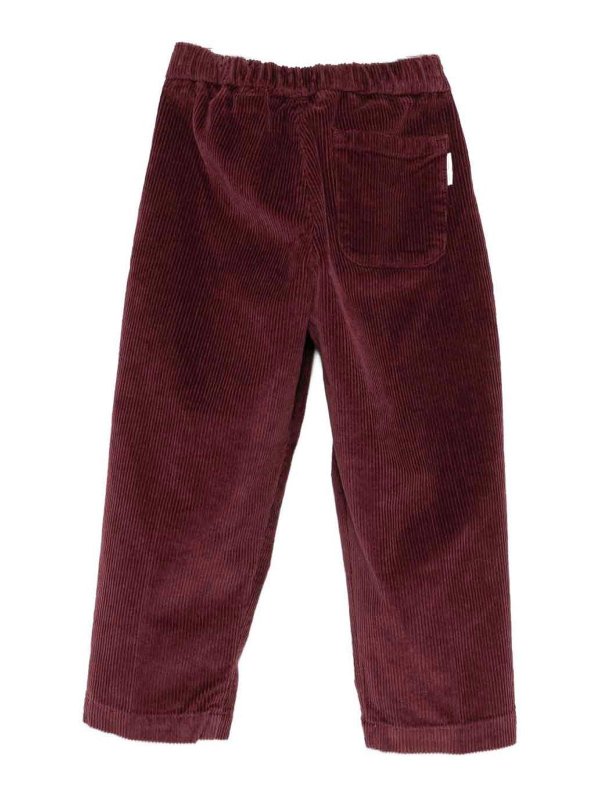 MICHAEL COAL: カジュアルトラウザー online - カジュアルパンツ - ダークレッド