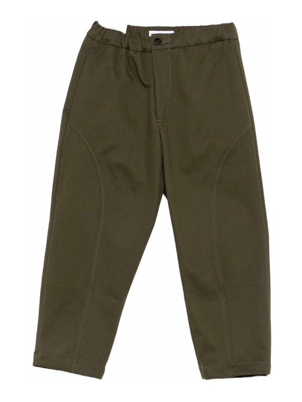 MICHAEL COAL: カジュアルトラウザー - カジュアルパンツ - 緑