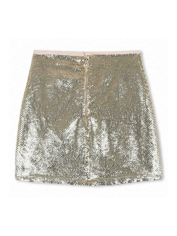 MICHAEL KORS: ミニスカート online - ミニスカート - 金