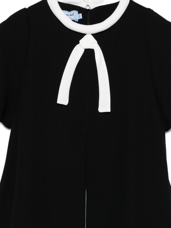 The Best Shops MIMISOL: Knee length skirts & Midi - Dress With Bow