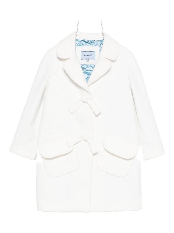 MIMISOL: knee length coats - Coat With Application