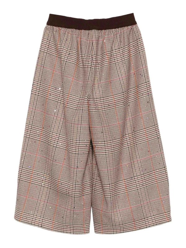 MIMISOL: casual trousers online - Checked Trousers