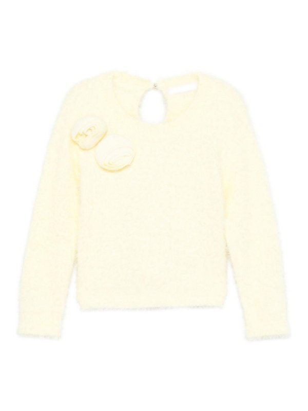 LULU BY MISS GRANT: クルーネック - クルーネック - イエロー