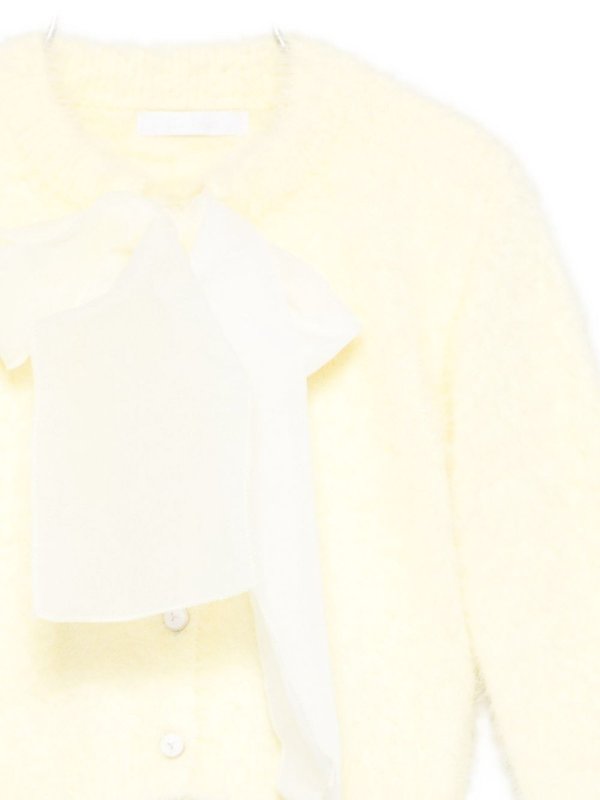 The Best Shops LULU BY MISS GRANT: Cárdigans - Cárdigan - Amarillo