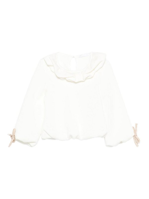 LULU BY MISS GRANT: Felpe e maglie - Felpa Con Fiocchi